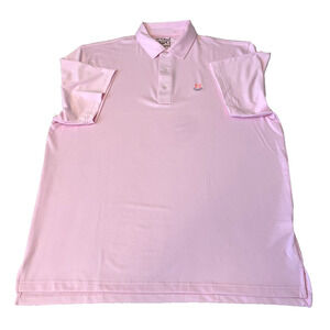 Wicked Dog Apparel Men's Quality Fit Performance Polo Sz XL Pink Logo Golf